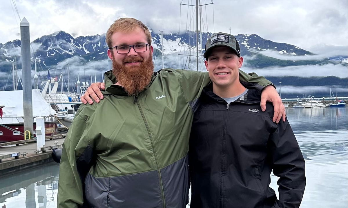 Chase and Dan, co-owners of Hill Electric, licensed electricians in Underhill Vermont